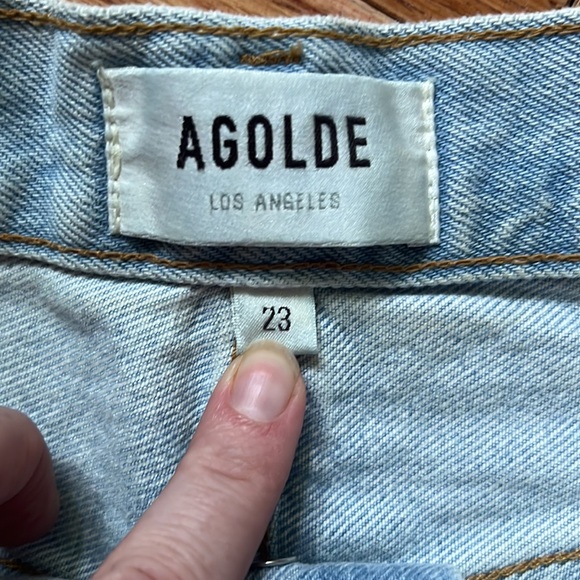 Agolde Jean Shorts - Picture 3 of 8